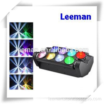 Leeman Group 8X10W RGBW 4in1 LED Spider Beam Moving Head Light
